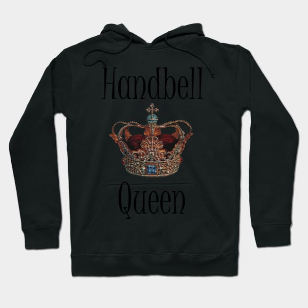 Handbell Queen Crown Hoodie by SubtleSplit